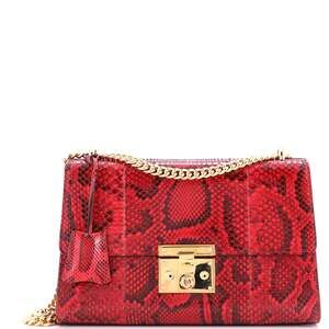 Gucci Padlock Shoulder Bag Python #202341G13B